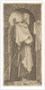 St. James Minor in an arcuated niche, holding a walking stick in his hands, which are c…, 1545 by Lambert Suavius