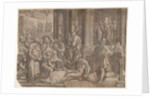 Saint John and Saint Peter Healing the Cripple, 1553 by Lambert Suavius