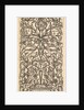 Candelabra with putti on goats at center, ca. 1525-50 by Lambrecht Hopfer