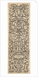 Candelabra with putti on goats at center, ca. 1525-50 by Lambrecht Hopfer