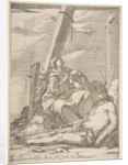 Christ and the Virgin at the Foot of the Cross by Laurent de la Hyre