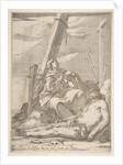Christ and the Virgin at the Foot of the Cross by Laurent de la Hyre