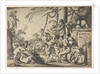 The Virgin and Christ Child Served by Angels, 1640 by Laurent de la Hyre
