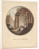 Ruins of Athens with a vaulted portico, ca. 1770-1808 by Laurent Guyot