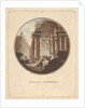 Ruins of Athens with a vaulted portico, ca. 1770-1808 by Laurent Guyot