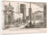 Plate 63: View of the gate of the shipyard and armory complex, Venice, 1703, fr…, 1703 by Luca Carlevarijs