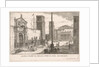 Plate 63: View of the gate of the shipyard and armory complex, Venice, 1703, fr…, 1703 by Luca Carlevarijs