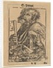 Bust of Saint Peter, from the Large Series of Wittenberg Reliquaries; verso: Martin Luther…, 1509 by Lucas Cranach the Elder