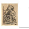 Bust of Saint Peter, from the Large Series of Wittenberg Reliquaries; verso: Martin Luther…, 1509 by Lucas Cranach the Elder