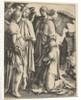 Abraham and Three Angels, ca. 1513 by Lucas van Leyden