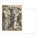 Abraham and Three Angels, ca. 1513 by Lucas van Leyden