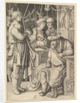 David Playing the Harp Before Saul, ca. 1508 by Lucas van Leyden