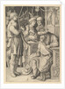 David Playing the Harp Before Saul, ca. 1508 by Lucas van Leyden