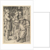 David Playing the Harp Before Saul, ca. 1508 by Lucas van Leyden