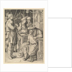 David Playing the Harp Before Saul, ca. 1508 by Lucas van Leyden