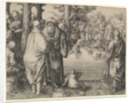 The Baptism of Christ in the River Jordan, ca. 1510 by Lucas van Leyden