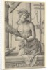 Christ as the Man of Sorrows with the Instruments of the Passion., 1517 by Lucas van Leyden