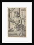 Christ as the Man of Sorrows with the Instruments of the Passion., 1517 by Lucas van Leyden