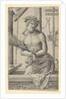 Christ as the Man of Sorrows with the Instruments of the Passion., 1517 by Lucas van Leyden