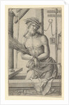 Christ as the Man of Sorrows with the Instruments of the Passion., 1517 by Lucas van Leyden