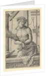 Christ as the Man of Sorrows with the Instruments of the Passion., 1517 by Lucas van Leyden