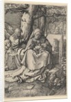 The Virgin and Child with Two Angels, 1523 by Lucas van Leyden