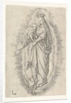 The Crowned Virgin With Child in Glory, ca. 1512 by Lucas van Leyden
