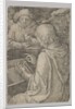 St. Matthew, from the series The Four Evangelists, 1518 by Lucas van Leyden