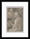 St. Matthew, from the series The Four Evangelists, 1518 by Lucas van Leyden