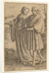 The Promenade, 1520 by Lucas van Leyden