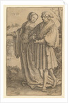 The Promenade, 1520 by Lucas van Leyden