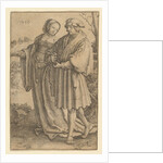 The Promenade, 1520 by Lucas van Leyden