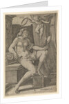 Prudence, from the series The Seven Virtues, 1530 by Lucas van Leyden