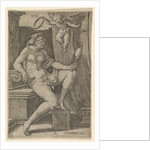 Prudence, from the series The Seven Virtues, 1530 by Lucas van Leyden