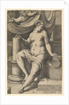 Fortitude, from the series The Seven Virtues, 1530 by Lucas van Leyden
