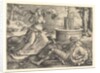Pyramus and Thisbe, 1514 by Lucas van Leyden