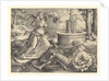Pyramus and Thisbe, 1514 by Lucas van Leyden