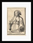 Agrippine Sibyl, from the series of Sibyls, ca. 1530 by Lucas van Leyden