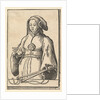 Agrippine Sibyl, from the series of Sibyls, ca. 1530 by Lucas van Leyden