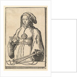 Agrippine Sibyl, from the series of Sibyls, ca. 1530 by Lucas van Leyden