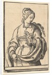 Tiburtine Sibyl, from the series of Sibyls, ca. 1530 by Lucas van Leyden