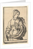 Tiburtine Sibyl, from the series of Sibyls, ca. 1530 by Lucas van Leyden