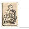 Tiburtine Sibyl, from the series of Sibyls, ca. 1530 by Lucas van Leyden