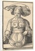 Delphic Sibyl, from the series of Sibyls, ca. 1530 by Lucas van Leyden