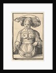 Delphic Sibyl, from the series of Sibyls, ca. 1530 by Lucas van Leyden