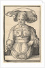 Delphic Sibyl, from the series of Sibyls, ca. 1530 by Lucas van Leyden