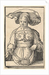 Delphic Sibyl, from the series of Sibyls, ca. 1530 by Lucas van Leyden