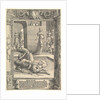 Jael Killing Sisera, ornamental frame, ca. 1517 by Lucas van Leyden