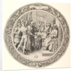 Christ before Annas, from the Circular Passion, 1509 by Lucas van Leyden
