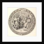 Christ before Annas, from the Circular Passion, 1509 by Lucas van Leyden